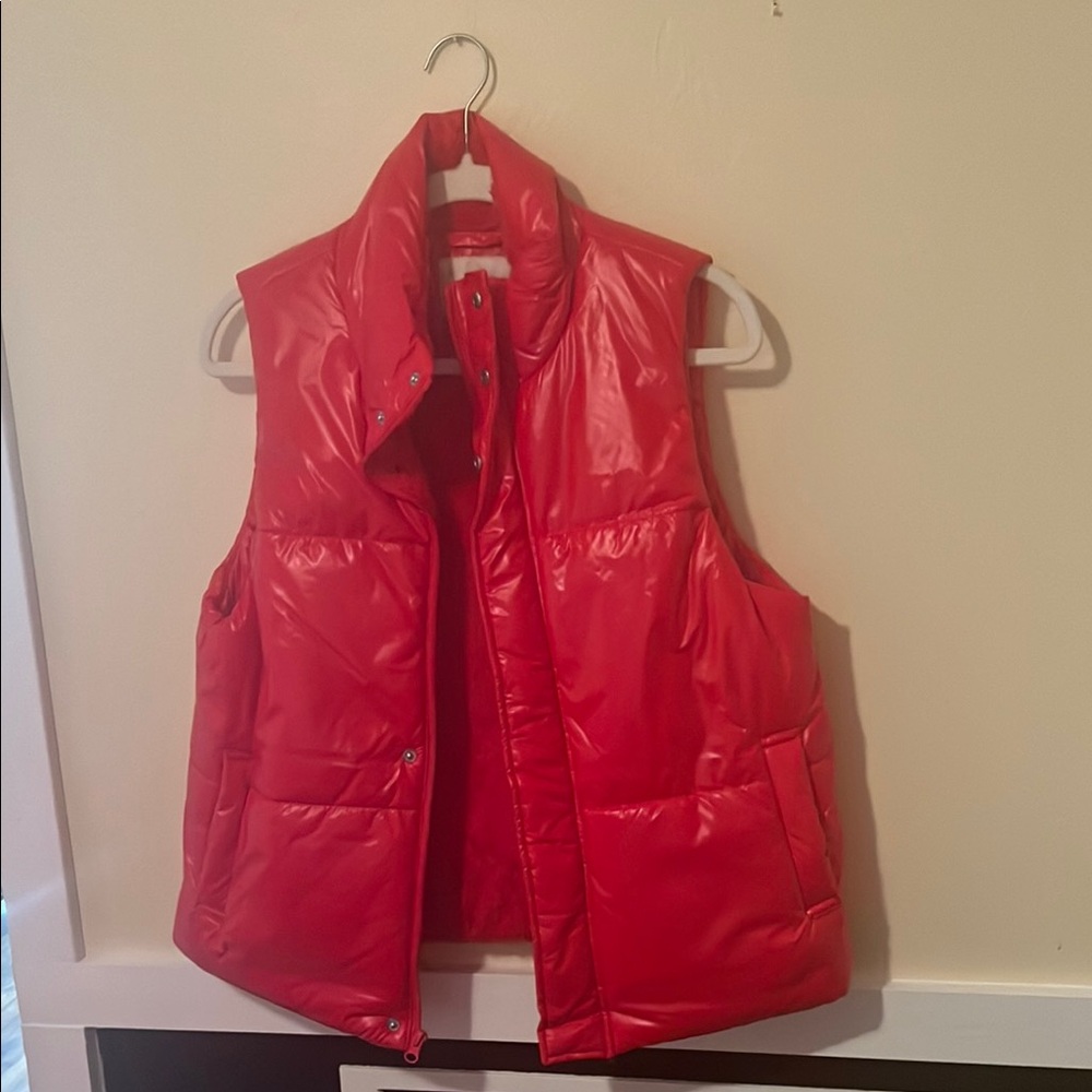 Red Puffer Vest
